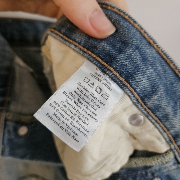 Everlane The Cheeky High-Wait Button Fly Shorts - Picture 9 of 9